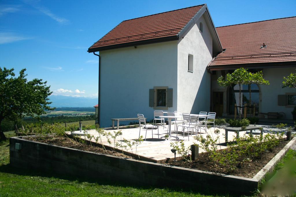 普拉兹农场住宿加早餐旅馆 La Praz 外观 照片